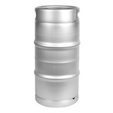 Barril De Chopp Inox 30 Litros Slim C Tubo Sifão Novo