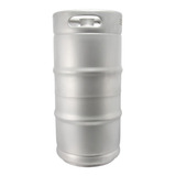 Barril De Chopp Inox 30 Litros Slim Empilhável C Tubo Sifão