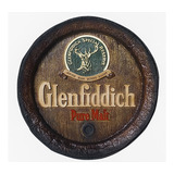 Barril Glenfiddich Whisky De Parede Grande