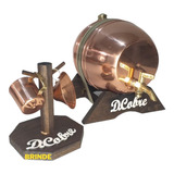 Barril Para Cachaça Em Cobre 2 Litros Lançameto