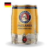 Barril Paulaner Cerveja Munich Lager Hell Puro Malte 5 Lts