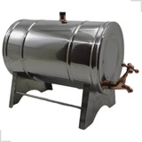 Barril Pinga Cachaça Vinho Cerveja Aço Inox 304 10 Litros