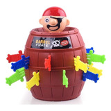Barril Pula Pirata Brinquedo Jogo Infantil