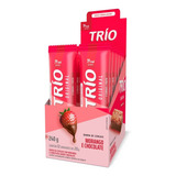Barrinha De Cereais Nutritivo Fruta 5 Cereais Caixa Com 12 Sabores Morango Com Chocolate