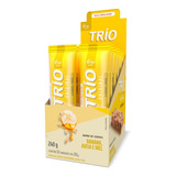 Barrinha De Cereais Trío Tradicional Sabor Banana Aveia E Mel Caixa Com 12 Unidades