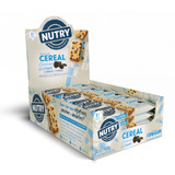 Barrinha De Cereal Nutry Cookies Cream Caixa De 480 G Com 24 Unidade