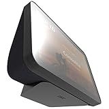 Base Apoio Inclinada Para Visão Reta Compatível Com Alexa Amazon Echo Show 8 Smart Home Speaker Display Preto