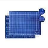 Base Azul Para Corte De Mesa A3 Dupla Face Patchwork Artesanato