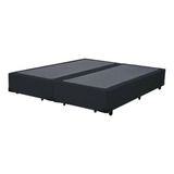 Base Cama Box Bipartido Casal Suede