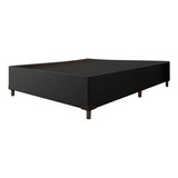 Base Cama Box Casal Corino Preto