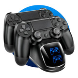 Base Carregador Duplo Dock Charge Controle Joystick Ps4