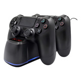 Base Carregador Duplo Dock Charge Controle Ps4 Promoção Top