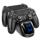 Base Carregador Duplo Dock Charge Para Controle Ps4 Top