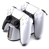 Base Carregador Duplo Dock Charge Para Controle Ps4 Top