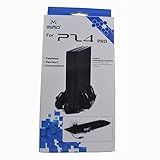 Base Carregador Suporte Para Playstation 4 Pro Cooler Hub 2 Usb