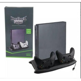 Base Cooler Compatível Xbox One X Carregador Suporte Hub Usb