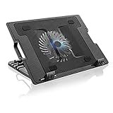 Base Cooler Vertical Para Notebook Preto Multi AC166