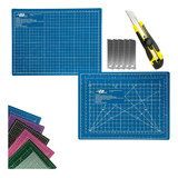 Base Corte 30x45 Estilete Profissional Dupla Face Autocura