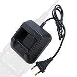 Base De Carregador De Mesa Para Rádios Baofeng UV5R UV5RA UV6R Com Cabo