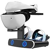 Base De Carregamento Para Controles Playstation PS VR2 Do PS5 Com Suporte Para Óculos De Realidade Aumentada 4Leader