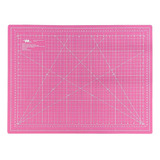 Base De Corte Rosa A3 45x30 Patchwork Scrapbook Artesanato