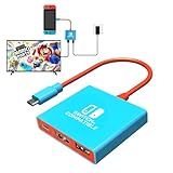 Base De Interruptor Para Estação De Ancoragem Nintendo Switch Adaptador De TV Portátil Compatível Com Interruptor De 4K 60HZ Para TV Modo Base De Vapor Nintendo Switch OLED Interruptor De