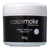 Base De Maquiagem Em Creme Colormake Clown Makeup Profissional Tom Branco 60g