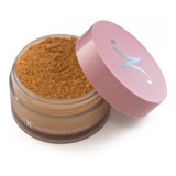 Base De Maquiagem Em Pó Nathalia Capelo Velvet Powder Pó Com Micronização Nano Acabamento Aveludado Pó Solto Tom 4 0 Topaz 20g