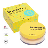 Base De Maquiagem Em Pó Vizzela Pó Solto Pó Facial Banana Fixador Powder Banana Powder - 55g