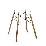 Base De Mesa De Jantar Eames Dkr Eiffel Madeira