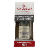 Base De Tratamento Fortalecedora Unhas Fracas La Beauté Cor Transparente