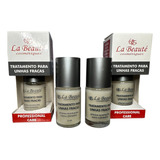 Base De Tratamento Para Unhas Fracas La Beaute Kit 2un