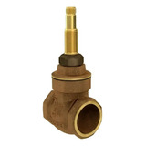 Base Deca Para Registro De Gaveta 1 2 Polegada Bronze Bruto