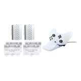 Base Dock Carregador Controle Xbox Series Sx  2 Bateria Bco