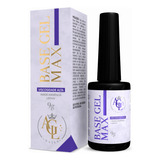 Base Gel Max Agl Nails 9g Preparação Unhas Nail Fibra Tip Cor Clear
