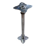 Base Giratória Inox 304 Banco Suporte Lancha Top 60 Cm