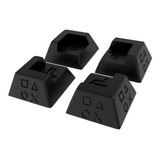 Base Horizontal Ps4 Slim Pro Fat Pezinho Kit Playstation 4