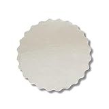 Base Laminada Prata Para Bolo Redondo 26cm 50 Unidades