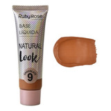 Base Líquida Natural Look Ruby Rose Cor Chocolate 9