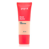 Base Líquida Payot Matte 30ml Alta Cobertura 12h Duração