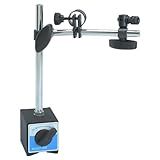 Base Magnética 60kgf C-Suporte Ajuste Fino P-Relógio Comparador