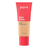 Base Matte Payot Alta Cobertura 30 Ml Escolha A Sua Cor
