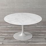 BASE MESA JANTAR OVAL NOVA SAARINEN BRANCO