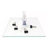 Base Mesa Vidro Impressora 3d Anycubic Mega presilha adesiv