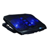 Base Notebook Nbc 100bk C3tech Gamer Para Jogo 4 Coolers Led
