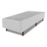 Base Para Box Sommier Solteiro 78x188x34cm Courvin Branco