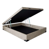 Base Para Cama Box Casal Premium Com Baú 45x138x188 Sue