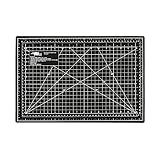 Base Para Corte De Mesa A3 Dupla Face Patchwork Artesanato Preta 
