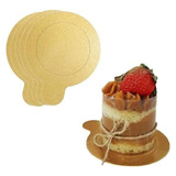 Base Para Doce 8cm Disco Para Docinho Prato Laminado 100uni