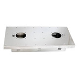 Base Para Montagem De Lustre De Cristal Em Inox 15x30